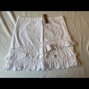 White J.Crew skirt